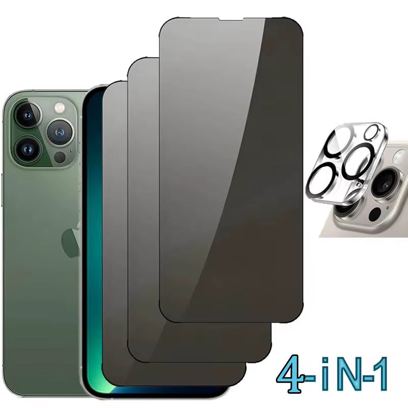 Anti Spy Glass for Iphone 17 16 15 14 13 Pro Max Privacy Screen Protector Iphone 12 11 13 Mini 14 15 Pro Glass Film