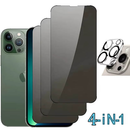 Anti Spy Glass for Iphone 17 16 15 14 13 Pro Max Privacy Screen Protector Iphone 12 11 13 Mini 14 15 Pro Glass Film