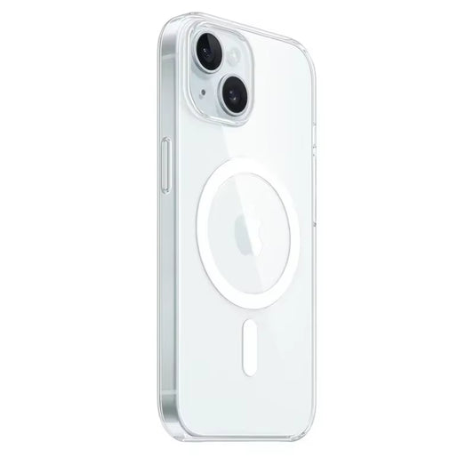Magnetic Original Clear Case for Iphone 17 Air 16 15 14 13 12 11 Pro Max Mini XS XR Funda for Magsafe Silicone Transparent Cover